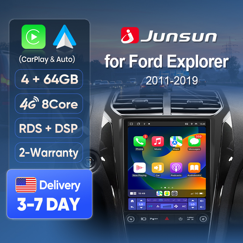 Japanese Lifestyle And Traditions - Junsun draadloos CarPlay scherm voor Ford