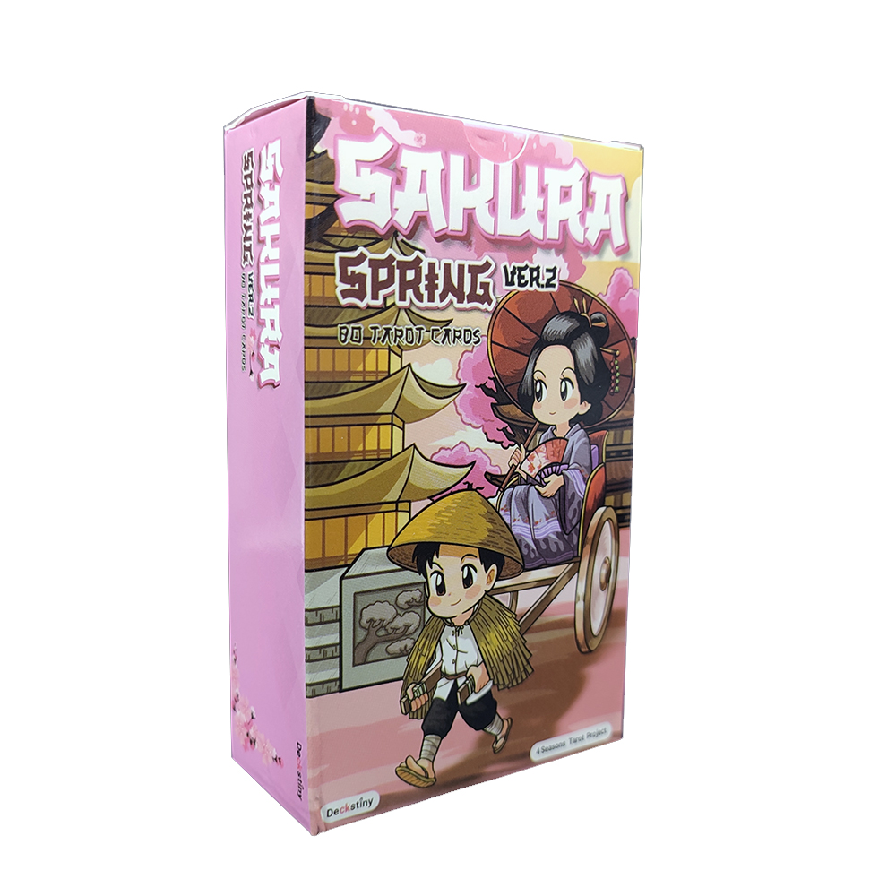 Japanese Lifestyle And Traditions - 260g 12CMX7CM De Sakura Lente Waarzeggerij