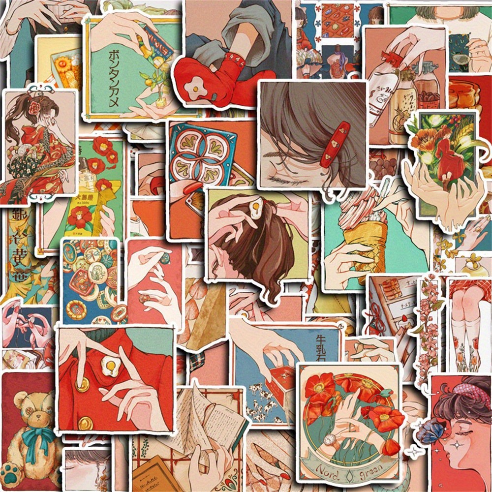 Japanese Lifestyle And Traditions - 50 stuks Japanse traditionele vintage stijl