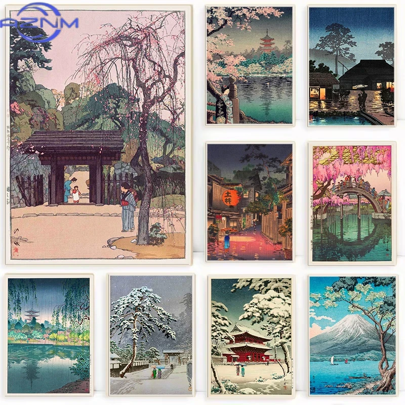AZNM Retro Ukiyo-e Traditionel - Japanese Lifestyle And Traditions recensie en prijs