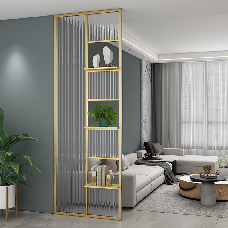 Eenvoudige moderne gegolfde sc - Shoji Screen Divider recensie en prijs